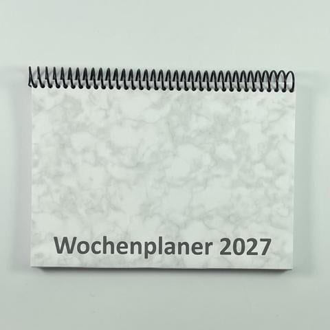 Wochenplaner 2027 Draufsicht