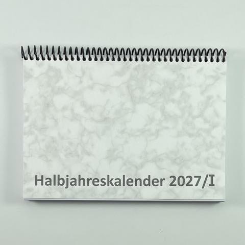 Halbjahreskalender 2027/I für 1. Halbjahr
